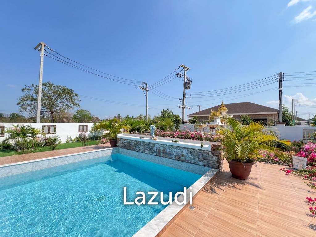 4 Bedroom Detached Home on 4-2-74 Rai  in Hua Hin