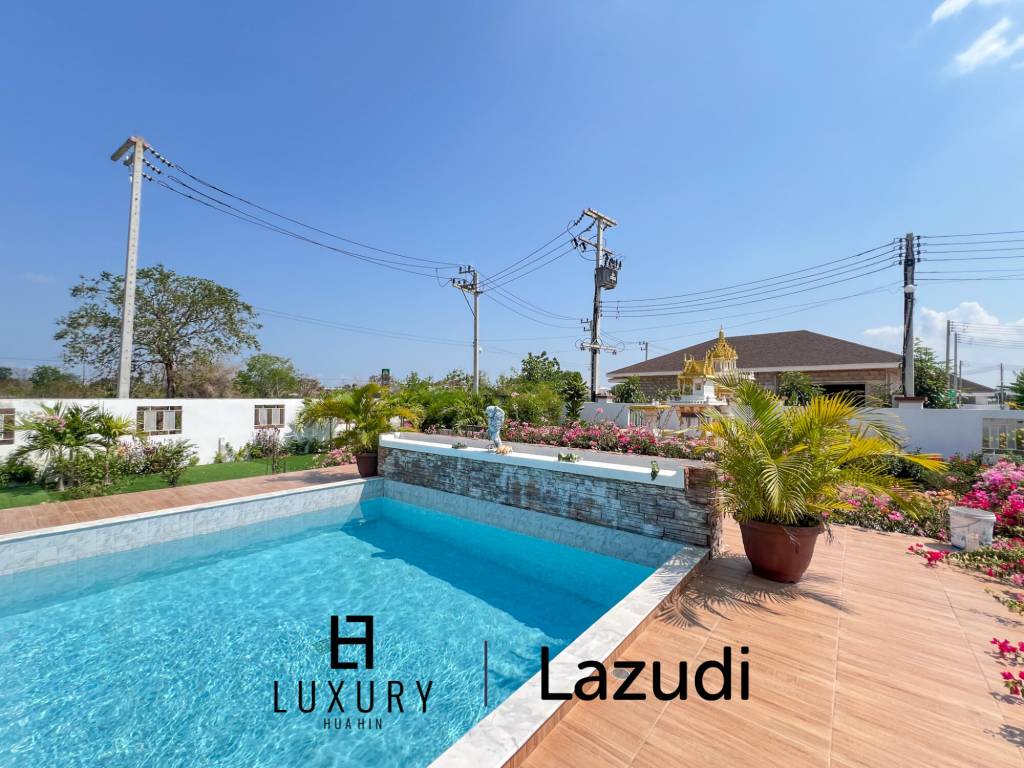 4 Bedroom Detached Home on 4-2-74 Rai  in Hua Hin