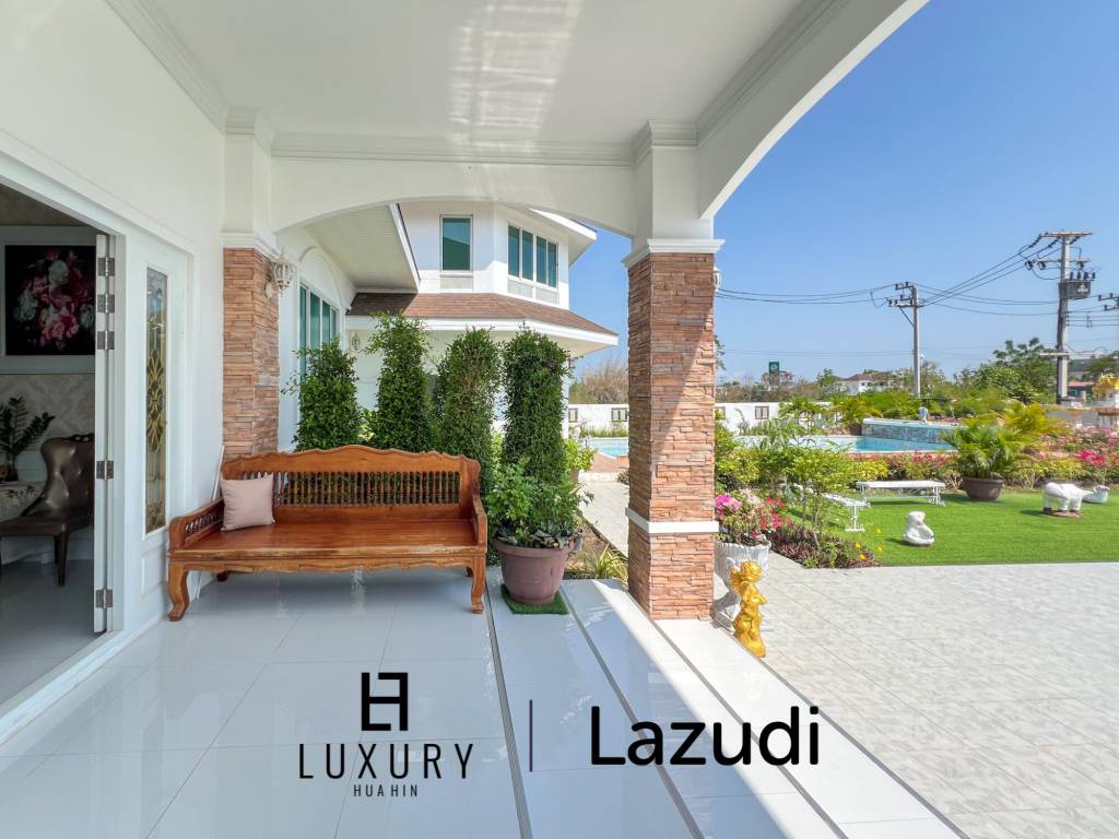 4 Bedroom Detached Home on 4-2-74 Rai  in Hua Hin