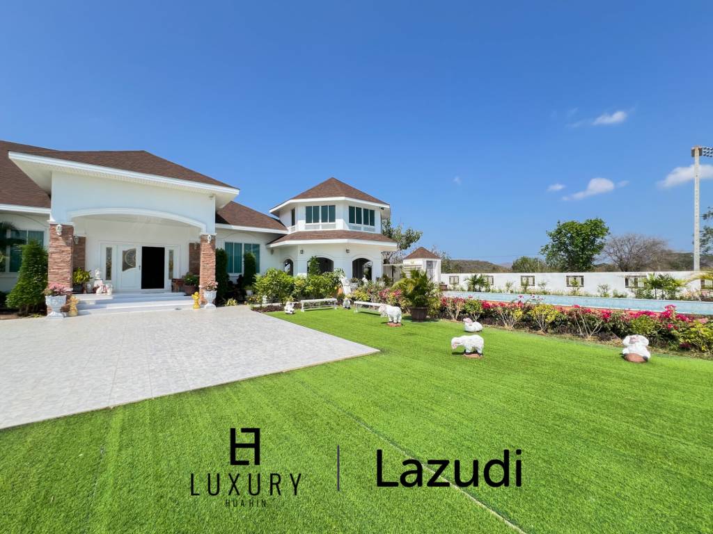 4 Bedroom Detached Home on 4-2-74 Rai  in Hua Hin