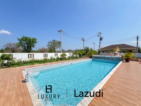 4 Bedroom Detached Home on 4-2-74 Rai  in Hua Hin