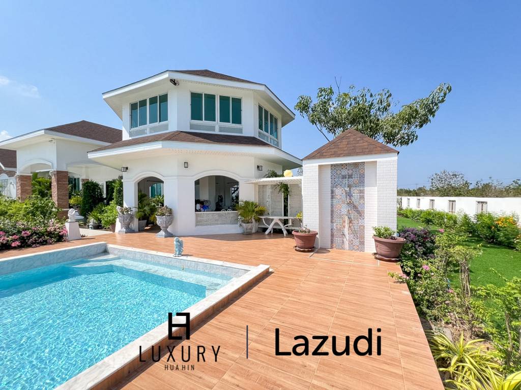 4 Bedroom Detached Home on 4-2-74 Rai  in Hua Hin