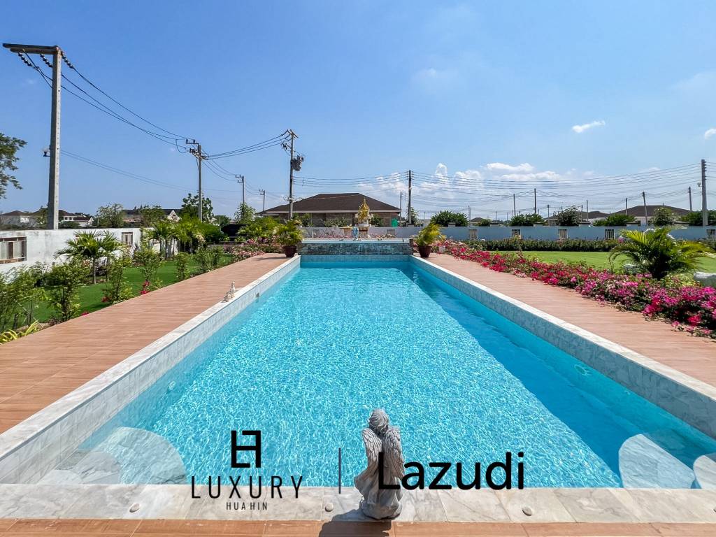 4 Bedroom Detached Home on 4-2-74 Rai  in Hua Hin