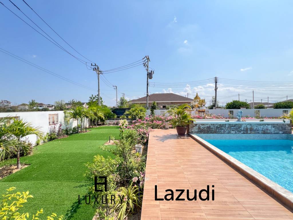 4 Bedroom Detached Home on 4-2-74 Rai  in Hua Hin