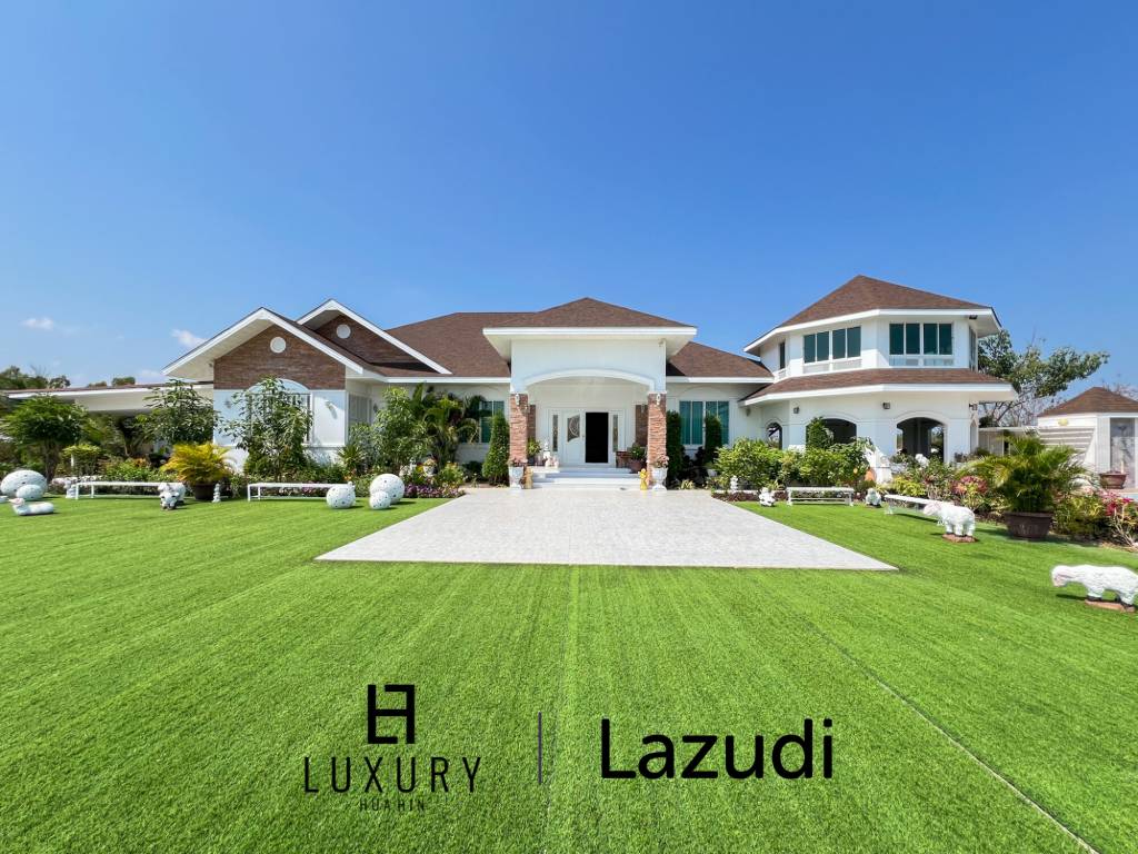 4 Bedroom Detached Home on 4-2-74 Rai  in Hua Hin