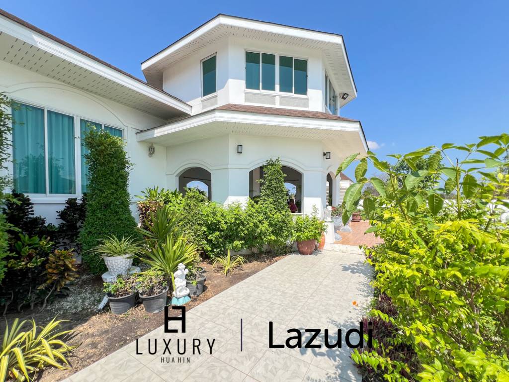 4 Bedroom Detached Home on 4-2-74 Rai  in Hua Hin