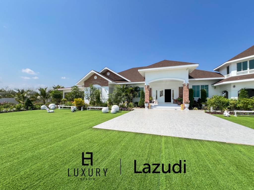 4 Bedroom Detached Home on 4-2-74 Rai  in Hua Hin