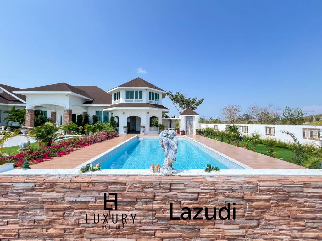 4 Bedroom Detached Home on 4-2-74 Rai  in Hua Hin