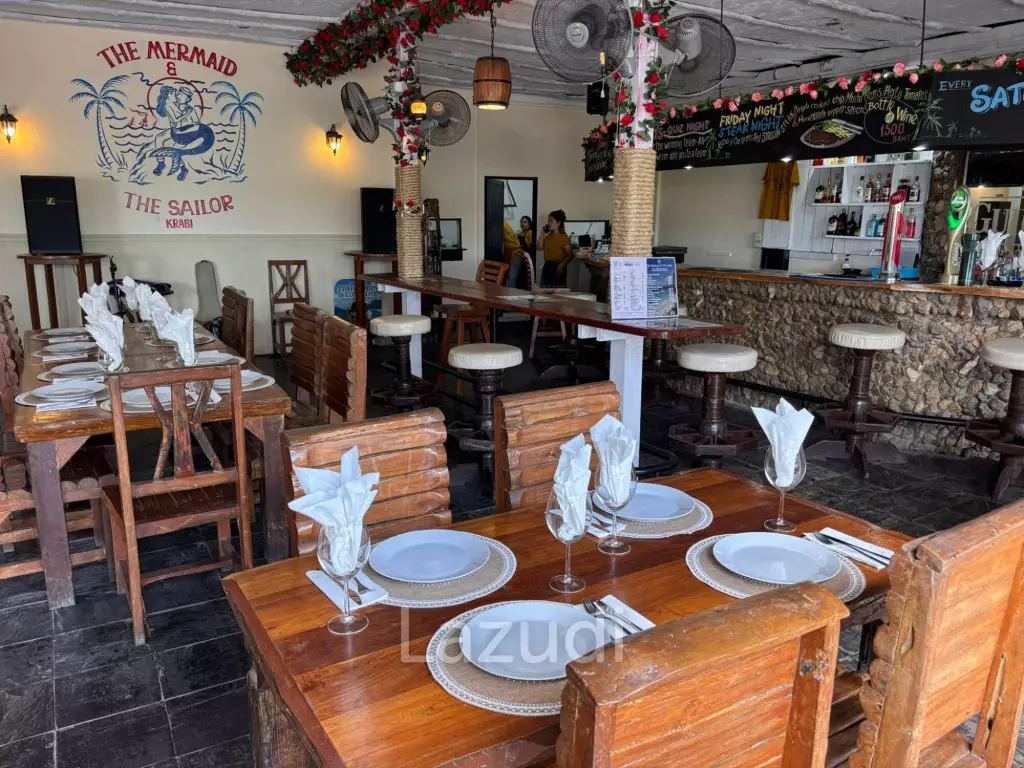 Fantastic Opportunity! Turnkey Restaurant Bar in Klong Muang, Krabi.
