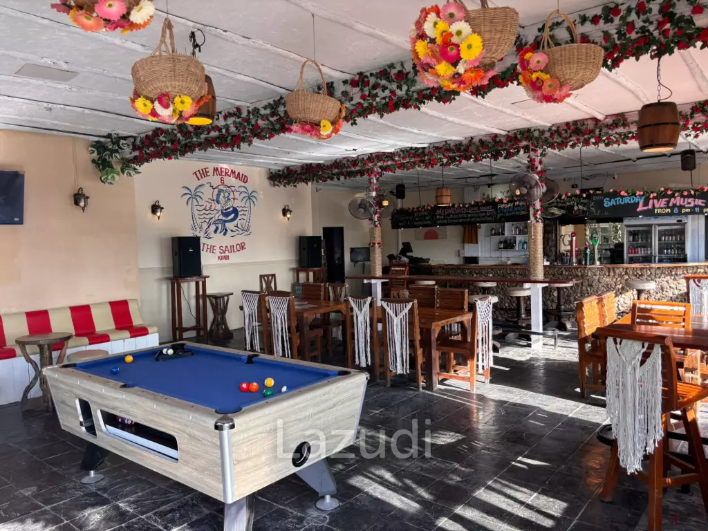 Fantastic Opportunity! Turnkey Restaurant Bar in Klong Muang, Krabi.