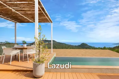 Stunning 4-Bedroom Sea View Villa in Mae Haad, Koh Phangan