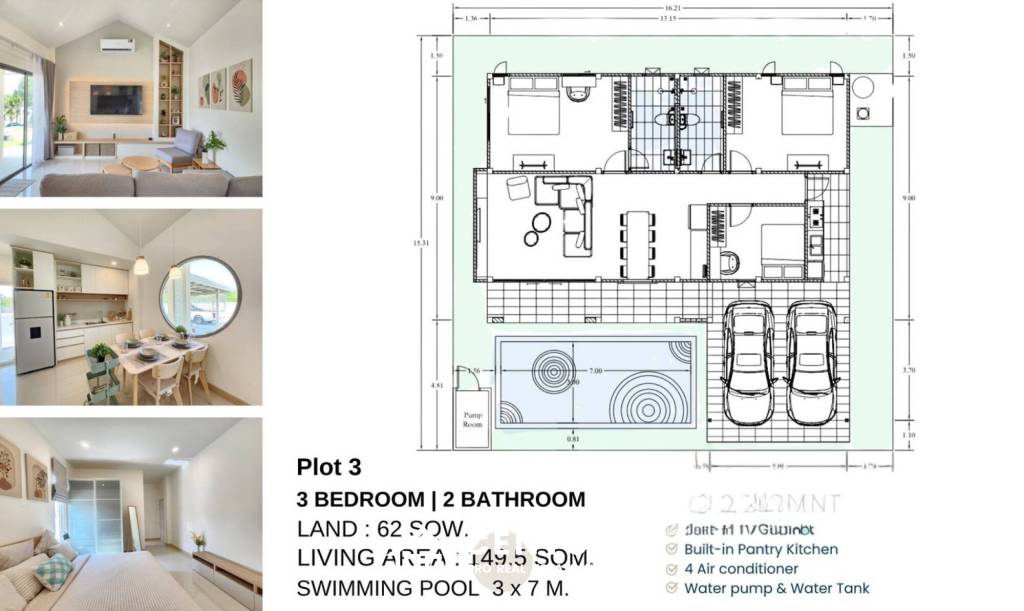 248 qm 3 Bett 2 Bad Villa Für Verkauf
