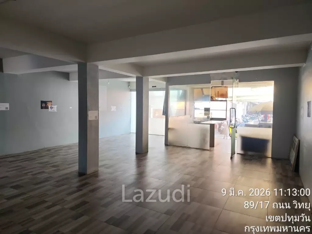 135 sqm ground floor retail for rent in Lumphini Pathum Wan