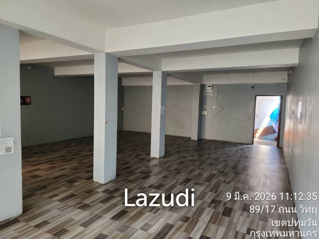 135 sqm ground floor retail for rent in Lumphini Pathum Wan