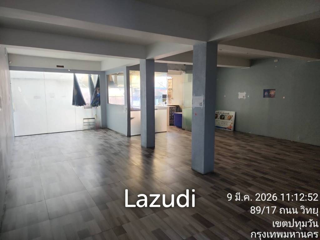 135 sqm ground floor retail for rent in Lumphini Pathum Wan