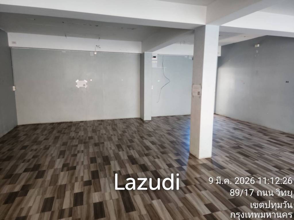 135 sqm ground floor retail for rent in Lumphini Pathum Wan