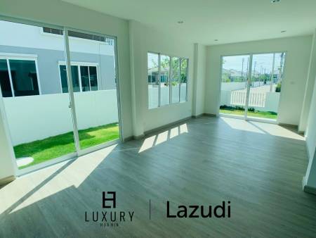 บ้านเดี่ยวโมเดิร์น 144 ตร.ม. พร้อมสระว่ายน้ำส่วนกลาง ย่านหินเหล็กไฟ หัวหิน