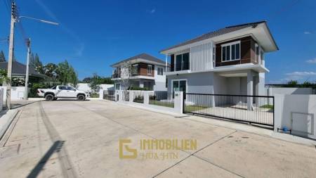 บ้านเดี่ยวโมเดิร์น 144 ตร.ม. พร้อมสระว่ายน้ำส่วนกลาง ย่านหินเหล็กไฟ หัวหิน