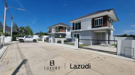 บ้านเดี่ยวโมเดิร์น 144 ตร.ม. พร้อมสระว่ายน้ำส่วนกลาง ย่านหินเหล็กไฟ หัวหิน