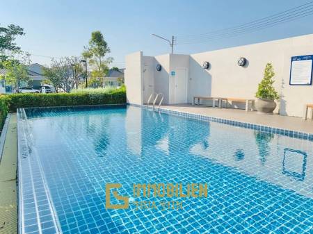 บ้านเดี่ยวโมเดิร์น 144 ตร.ม. พร้อมสระว่ายน้ำส่วนกลาง ย่านหินเหล็กไฟ หัวหิน