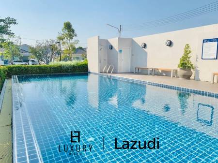 บ้านเดี่ยวโมเดิร์น 144 ตร.ม. พร้อมสระว่ายน้ำส่วนกลาง ย่านหินเหล็กไฟ หัวหิน