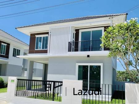 บ้านเดี่ยวโมเดิร์น 144 ตร.ม. พร้อมสระว่ายน้ำส่วนกลาง ย่านหินเหล็กไฟ หัวหิน