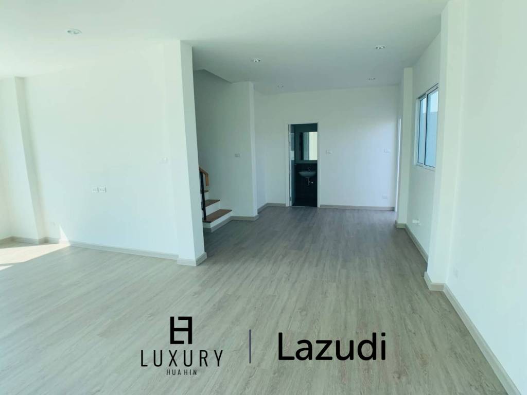 บ้านเดี่ยวโมเดิร์น 144 ตร.ม. พร้อมสระว่ายน้ำส่วนกลาง ย่านหินเหล็กไฟ หัวหิน