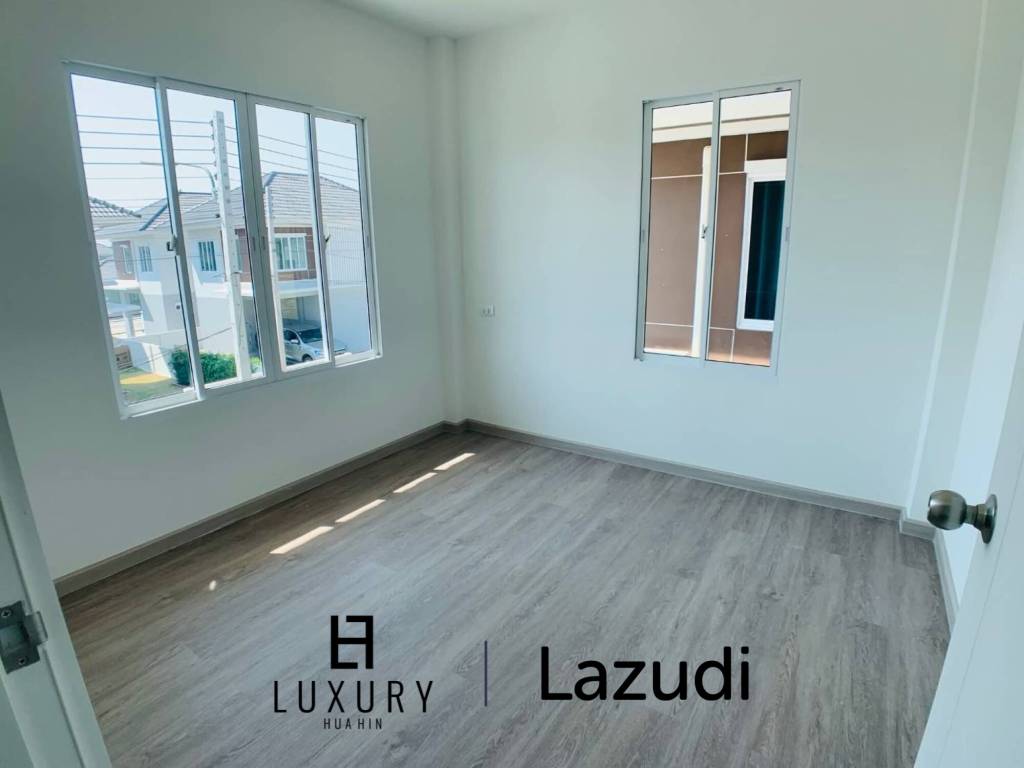 บ้านเดี่ยวโมเดิร์น 144 ตร.ม. พร้อมสระว่ายน้ำส่วนกลาง ย่านหินเหล็กไฟ หัวหิน