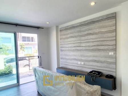 บ้านเดี่ยวโมเดิร์น 144 ตร.ม. พร้อมสระว่ายน้ำส่วนกลาง ย่านหินเหล็กไฟ หัวหิน