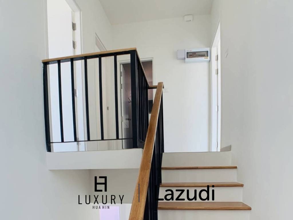 บ้านเดี่ยวโมเดิร์น 144 ตร.ม. พร้อมสระว่ายน้ำส่วนกลาง ย่านหินเหล็กไฟ หัวหิน