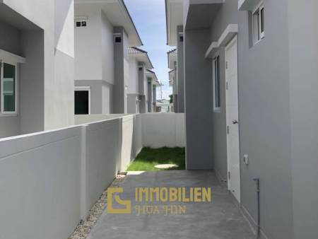 บ้านเดี่ยวโมเดิร์น 144 ตร.ม. พร้อมสระว่ายน้ำส่วนกลาง ย่านหินเหล็กไฟ หัวหิน