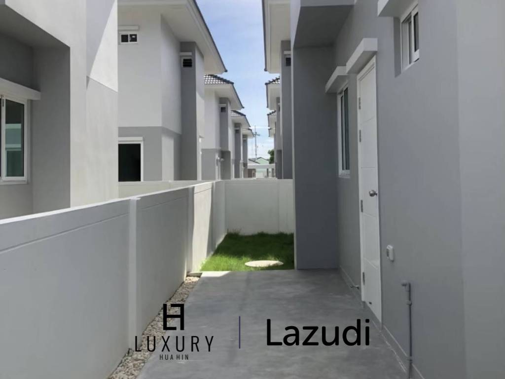 บ้านเดี่ยวโมเดิร์น 144 ตร.ม. พร้อมสระว่ายน้ำส่วนกลาง ย่านหินเหล็กไฟ หัวหิน