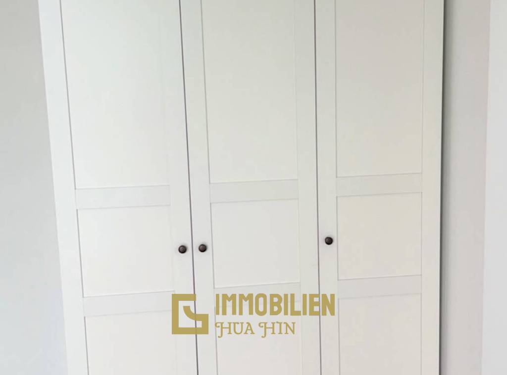 บ้านเดี่ยวโมเดิร์น 144 ตร.ม. พร้อมสระว่ายน้ำส่วนกลาง ย่านหินเหล็กไฟ หัวหิน