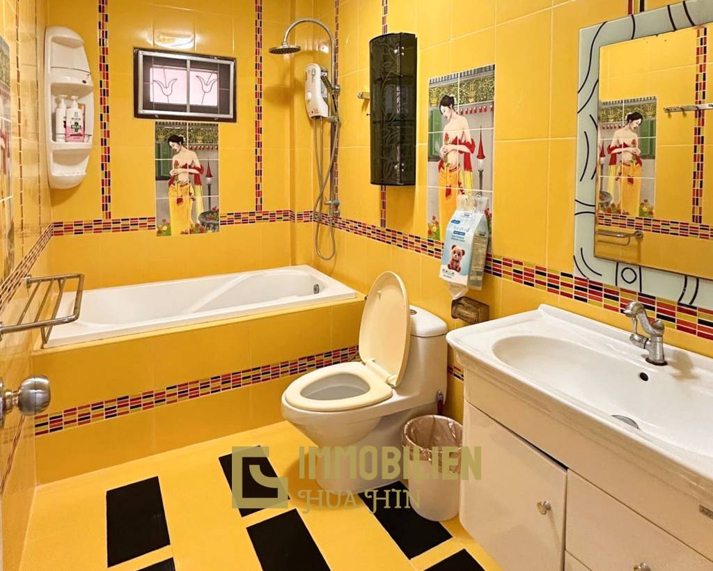 villa with rooftop jacuzzi in   Pran Buri