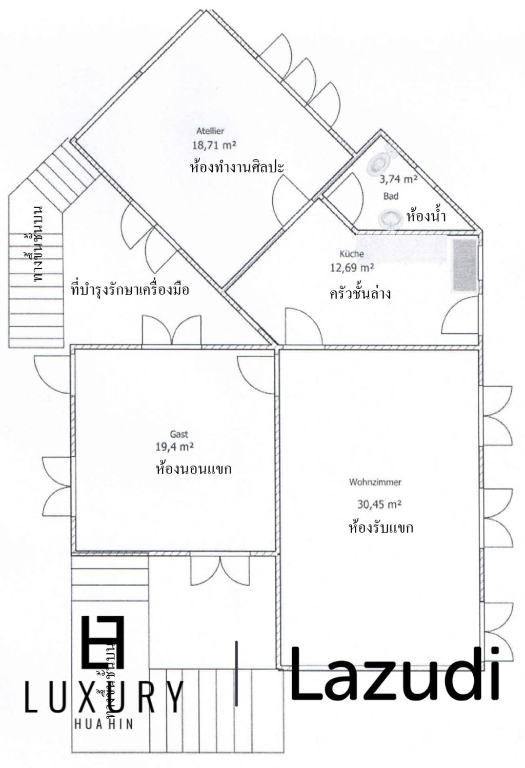 Tropical 180 sqm Two-Storey Detached Home with Garden Oasis
