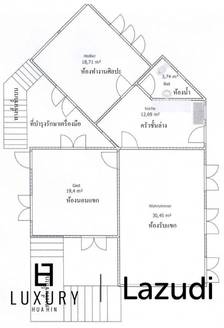Tropical 180 sqm Two-Storey Detached Home with Garden Oasis