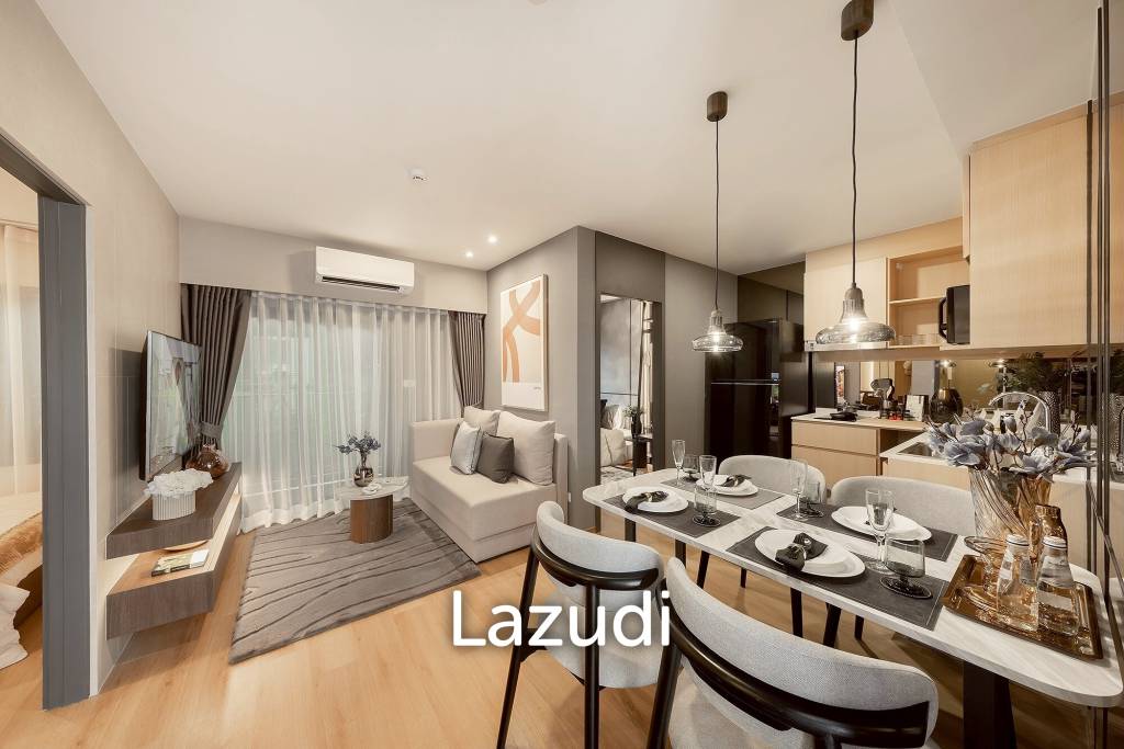 38 Sqm 2 Bed 1 Bath Condo For Sale in Lumpini Park On 19