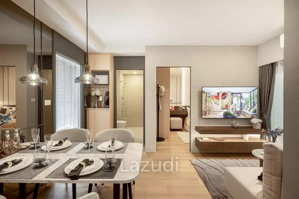 38 Sqm 2 Bed 1 Bath Condo For Sale in Lumpini Park On 19