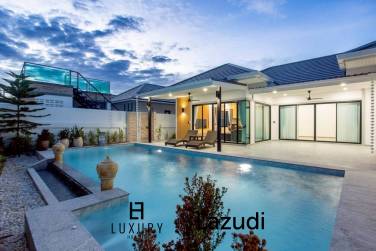 พูลวิลล่าชั้นเดียว 318 ตร.ม. ใกล้วิวภูเขา ใจกลางหัวหิน