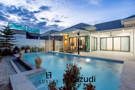 พูลวิลล่าชั้นเดียว 318 ตร.ม. ใกล้วิวภูเขา ใจกลางหัวหิน