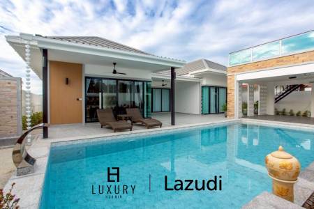 พูลวิลล่าชั้นเดียว 318 ตร.ม. ใกล้วิวภูเขา ใจกลางหัวหิน