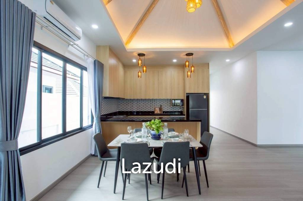 318 sqm modern pool villa with rooftop terrace