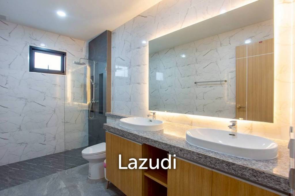 318 sqm modern pool villa with rooftop terrace