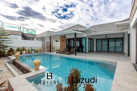 พูลวิลล่าชั้นเดียว 318 ตร.ม. ใกล้วิวภูเขา ใจกลางหัวหิน