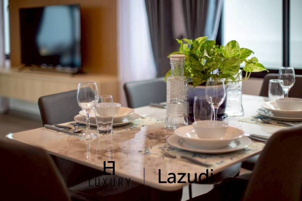 พูลวิลล่าชั้นเดียว 318 ตร.ม. ใกล้วิวภูเขา ใจกลางหัวหิน