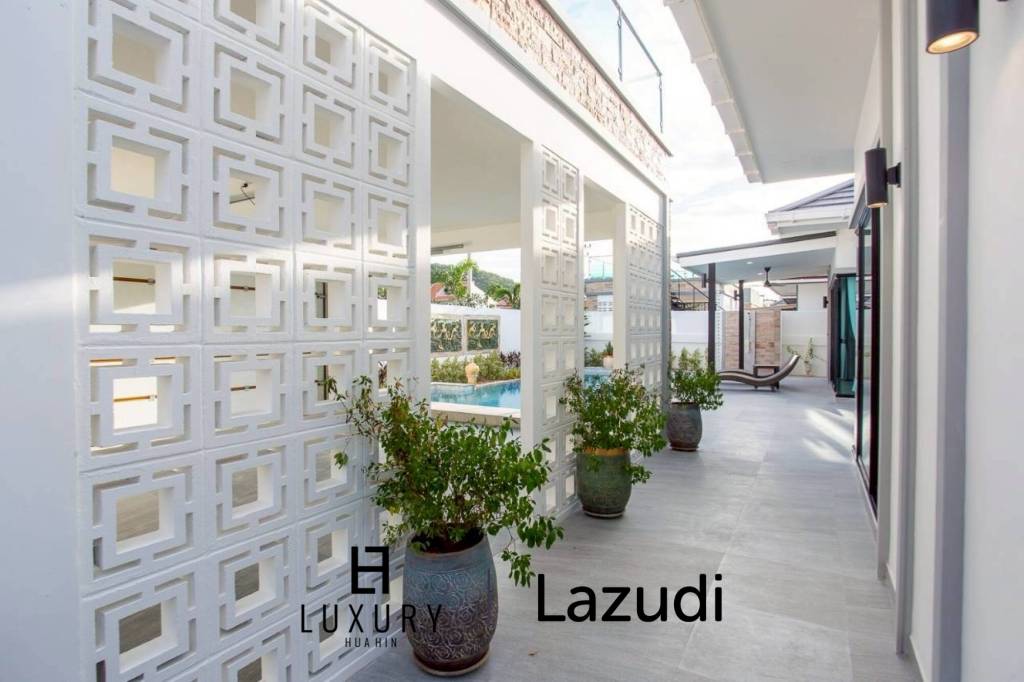 พูลวิลล่าชั้นเดียว 318 ตร.ม. ใกล้วิวภูเขา ใจกลางหัวหิน