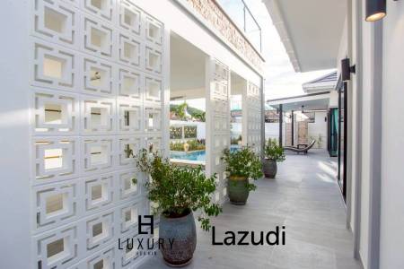 พูลวิลล่าชั้นเดียว 318 ตร.ม. ใกล้วิวภูเขา ใจกลางหัวหิน