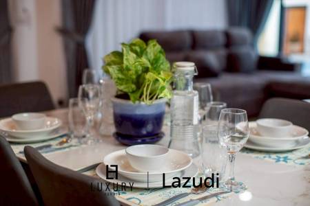 พูลวิลล่าชั้นเดียว 318 ตร.ม. ใกล้วิวภูเขา ใจกลางหัวหิน