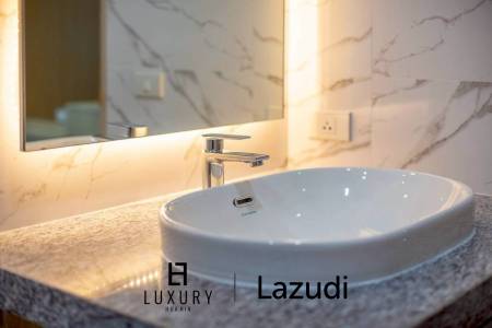 พูลวิลล่าชั้นเดียว 318 ตร.ม. ใกล้วิวภูเขา ใจกลางหัวหิน