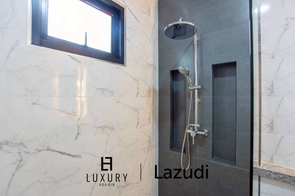 พูลวิลล่าชั้นเดียว 318 ตร.ม. ใกล้วิวภูเขา ใจกลางหัวหิน